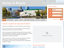Tablet Screenshot of goingtorussia.eu